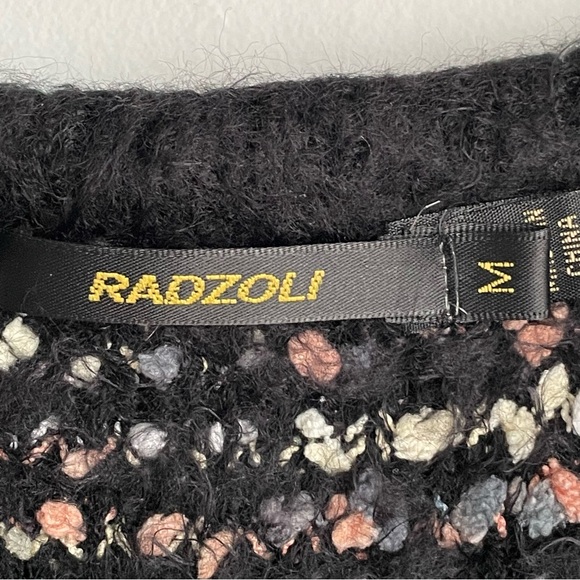 RADZOLI Multicolor Textured Open Front Cardigan - Picture 2 of 8